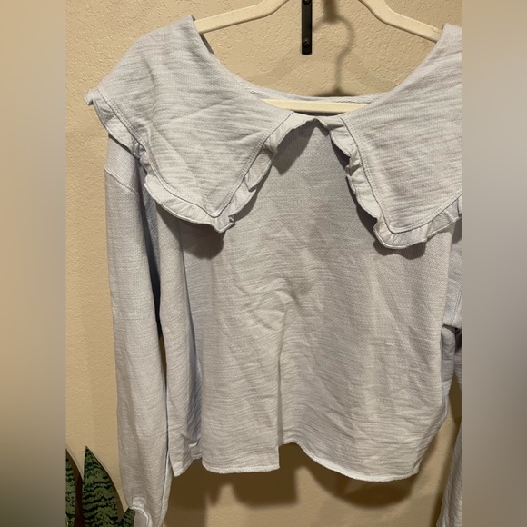 NWOT Universal Thread Women’s Medium Baby Blue a bit Cropped Lolita - Picture 2 of 4